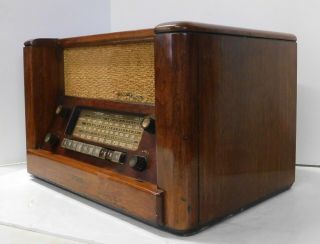Vintage 1948 Philco Model 48 - 482 AM/FM/Shortwave Radio,  Push Button 3