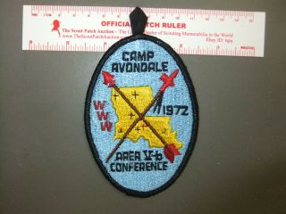 Boy Scout Oa Area 5 - B 1972 Conclave 1440ff