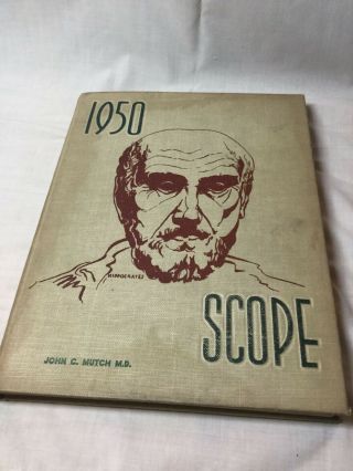 The 1950 Scope The University Of Pennsylvania School Of Medicine Yearbook