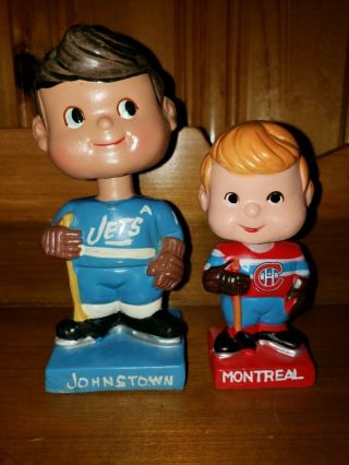 Montreal Canadiens Vintage Bobble Head/Bobbing Head/Nodder/ Miniature Near 3