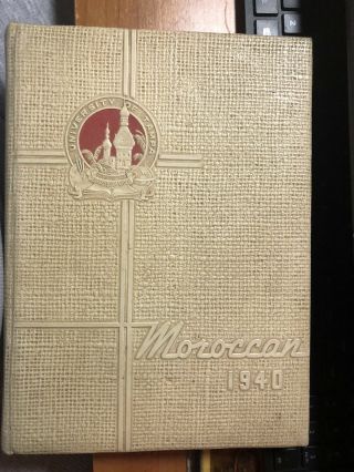1940 University Of Tampa Florida Yearbook Moroccan