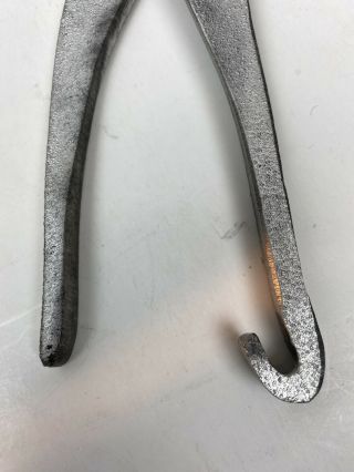 Vintage Boy Scout Aluminum Camp Pliers BSA jawed hot pot handle tool VGC 3