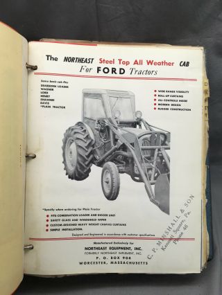 Vintage Farm Equipment Corp Binder Tractor Farm Implements Advertising PA 3
