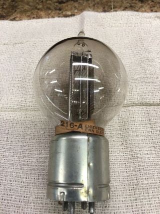 Vintage Western Electric 216a Tennis Ball Triode Tube