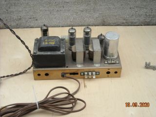 Vintage Magnavox 6bq5 Stereo Tube Amplifier