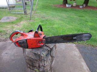 Vintage Homelite 150 Chainsaw Starts Runs Cuts Good Collector Read Fully 350 450 3