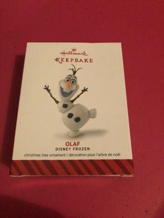 2014 Hallmark Keepsake Ornament - Olaf The Snowman From Disney 