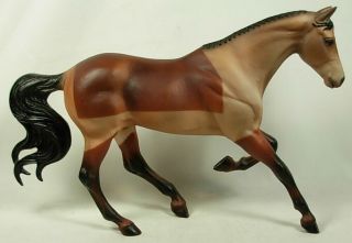 BREYER FOX HUNTING GIFT SET GEM TWIST HORSE MODEL HOUND & RED FOX 2001 - 2003 2