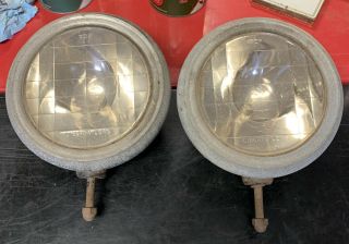 2 Liberty Lens 1920s Macbeth - Evans Vintage Headlight Assembly Willeys ??