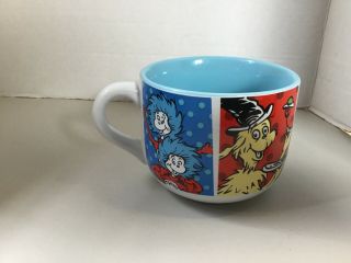 Dr.  Seuss Different Stories Mug.  Blue With Printed Picture Wrap Around