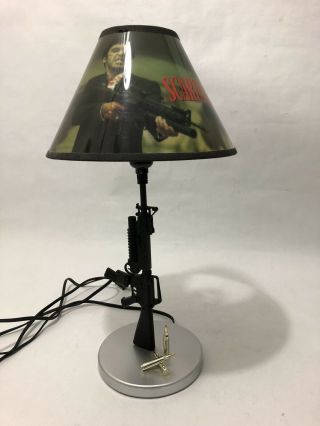 Vintage Scarface M - 16 Machine Gun Lamp Tony Montana