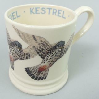 Lovely Emma Bridgewater 1/2 Pint Mug Kestrel - British Birds