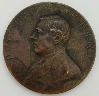 1913 Woodrow Wilson Official Inaugural Medal 2