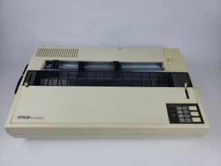 Vintage Epson Ex - 1000 9 - Pin Dot Matrix Impact Printer - Wide Carriage