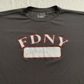 Fdny Fire Department York Nyc T - Shirt Sz 2xl The Rock Academy Recruit
