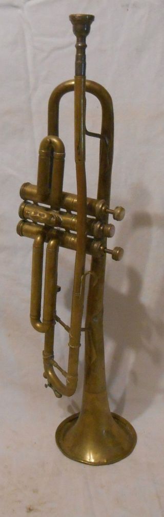 Vintage Lafayette Trumpet Mouthpiece Parts/restore Ser 28292