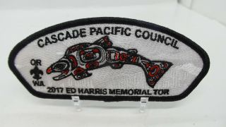 Cascade Pacific Council 2017 Ed Harris Memorial Tor Csp Council Patch Bsa
