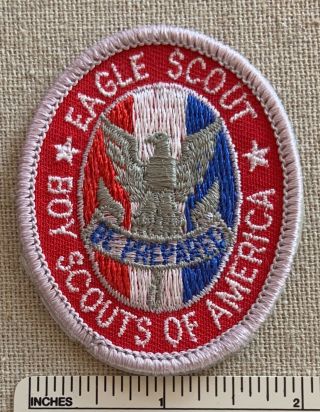 1990s Eagle Scout Boy Scouts Rank Badge Patch Award Bsa Uniform Sash Scout Camp