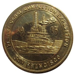 1915 Panama - Pacific Exposition California Medal - Hk - 414 Var,  Sh 18 - 4,  Token