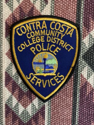 Contra Costa (california) Community College District Police Shoulder Patch