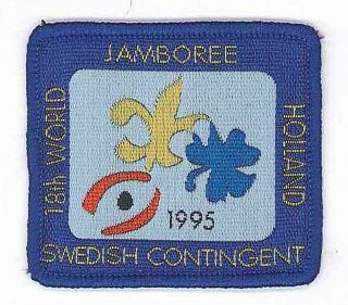 1995 World Scout Jamboree Sweden / Swedish Scouts Contingent Patch