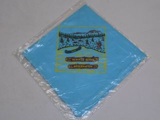 Boy Scouts Nc 1965 Schiele Reservation Piedmont Staff Bsa Vintage Neckerchief