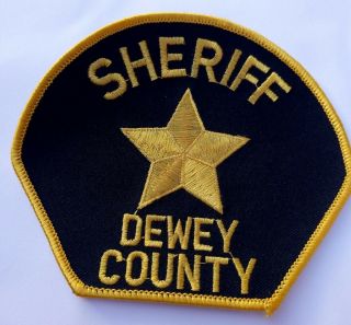Dewey County Sheriff Police Patch South Dakota Patch