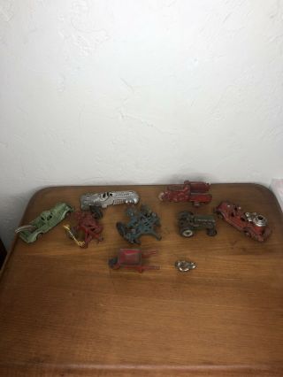 Vintage Hubley Or Arcade Cast Iron Toy Loy 1930s Parts