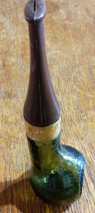 , Empty,  Vintage Avon Glass Decanter,  Tobacco Pipe Collectible 3.  2 - Oz Bottle