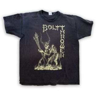 Bolt Thrower Vintage T Shirt - Og Demo Artwork - In Battle There Is No Law - Xl