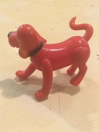 Vintage Miniature Clifford Big Red Dog 3 1/2 Inch Figurine 2