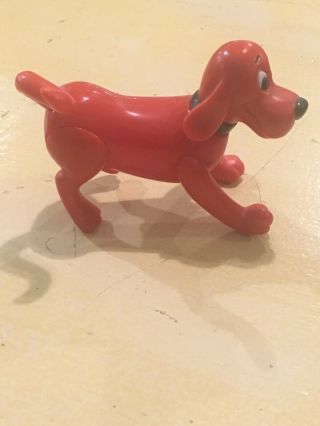 Vintage Miniature Clifford Big Red Dog 3 1/2 Inch Figurine 3