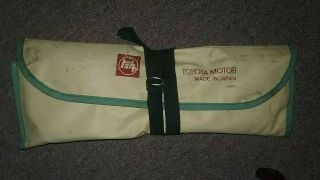 Vintage Teq Toyota Motor Tool Roll Kit Oem 60 