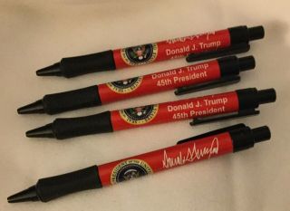 Trump 8 Red Pens Donald Signature 45th President Eagle Seal Pen =eight Ballpoint