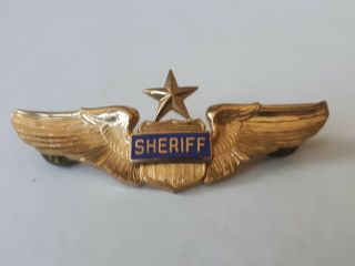 Obsolete Vintage California Sheriff 