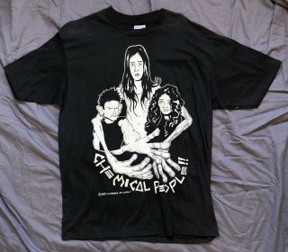 Chemical People S/t 1989 Vintage Punk T - Shirt Nazworthy Pina Urlik Naz