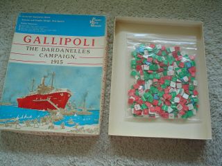 Gallipoli - Rare Vintage War Game By Paper Wars Games - 1979