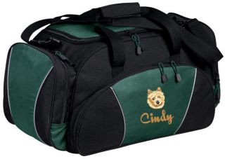 Norwich Terrier Embroidered Duffel Bag
