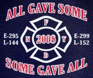 Fdny Fire Department York Nyc T - Shirt Sz 2xl Fdny Wtc 9/11 Engine 295