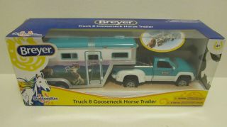 Breyer Truck & Gooseneck Horse Trailer Stablemates Size Nib 5356
