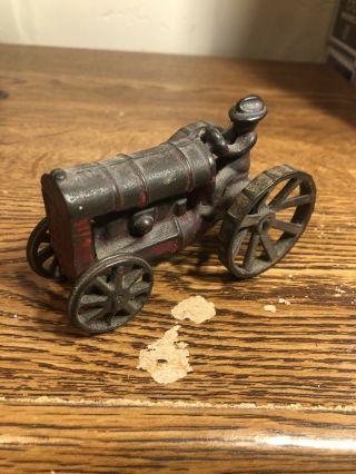 Arcade Cast Iron Large Mccormick Deering Tractor Vintage Collectible