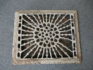Antique Tuttle & Bailey Ny Cast Iron Register Floor Heat Grate Vent 1886