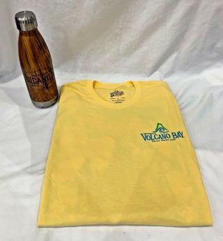Universal Studios Volcano Bay T - Shirt And Water Bottle