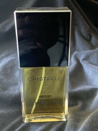Vintage Chanel Cristalle Edp Spray 100ml 3.  4oz Almost Full