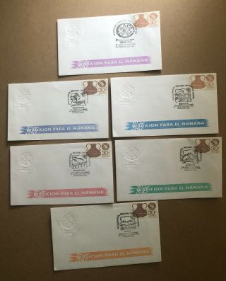 11th World Scout Moot,  Mexico 2000,  Souvenirs Fdc Envelopes