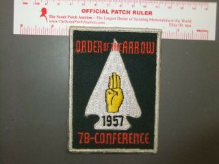 Boy Scout Oa Area 7 - B 1957 Conclave 1009ff