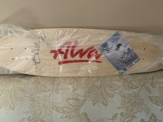Tony Alva Signed Skateboard Deck Reissue