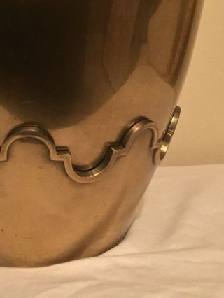 Vintage 1979 E.  F.  Chapman - Very Large Brass Urn Table Lamp