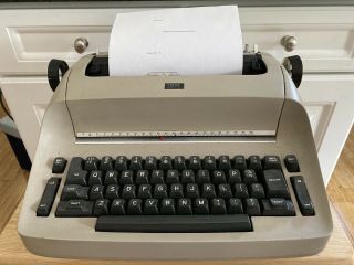 Vintage Ibm Selectric I Typewriter Brown/gray - -
