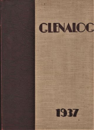 1937 " Glenalog " - Glen Ridge High School Yearbook - Glen Ridge,  Jersey